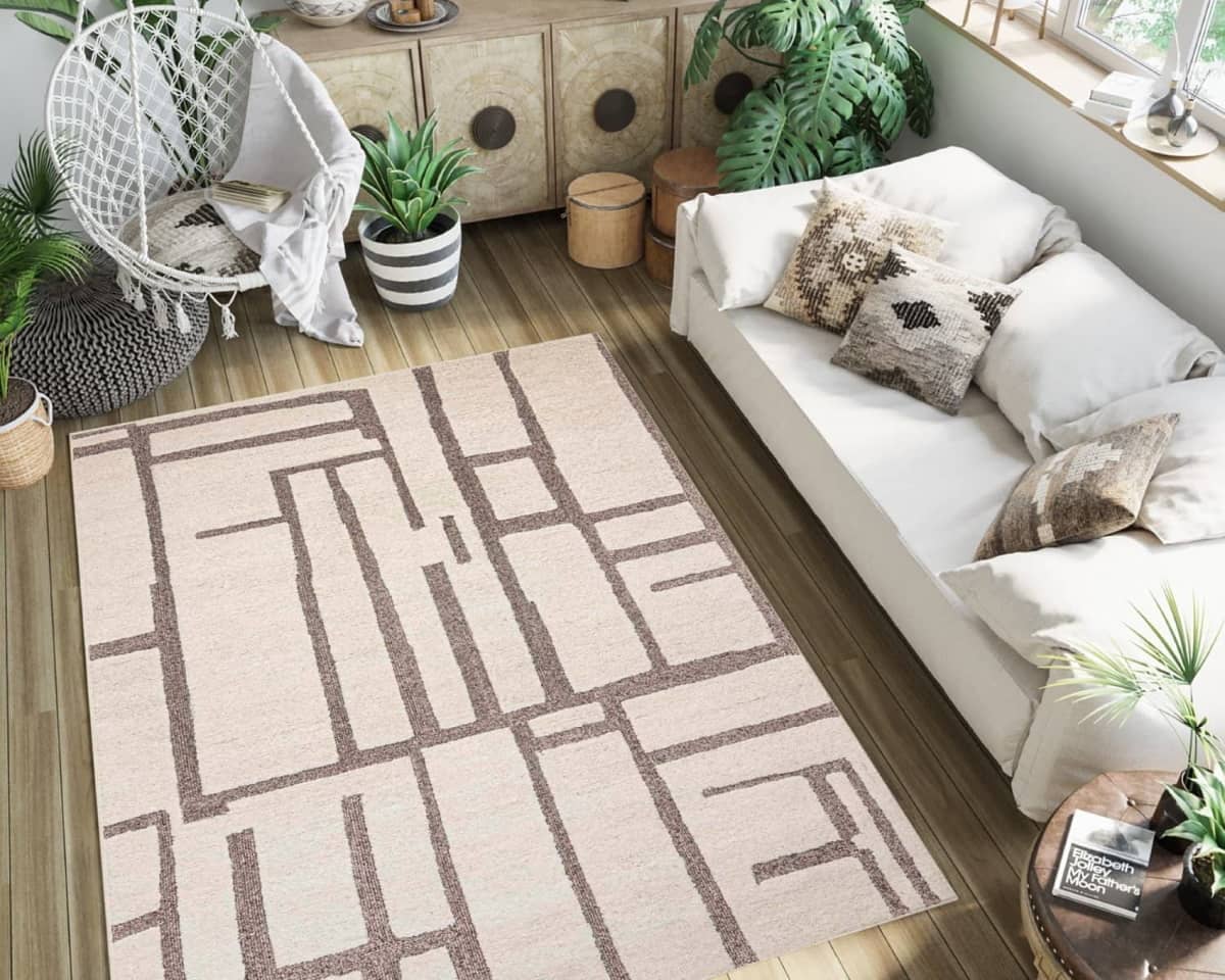 Nowoczesne dywany wełniane